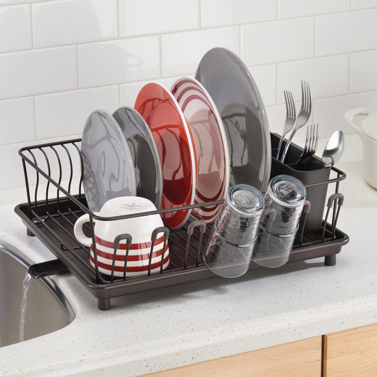 mDesign Dish Rack & Reviews Wayfair